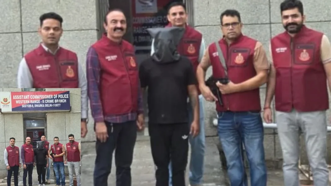 Accused arrested for demanding extortion of Rs 2 crore in Delhi