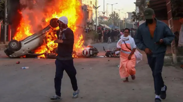 Two incidents of violence create panic in Manipur