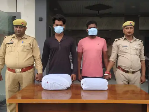 Police crack down on cannabis smugglers in Ghaziabad