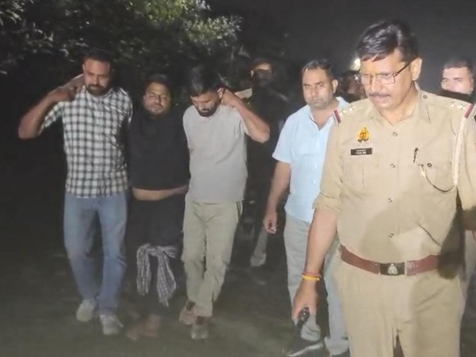 Businessman murdered over ₹65 lakh dispute; police nab third accused; suspect shot during encounter
