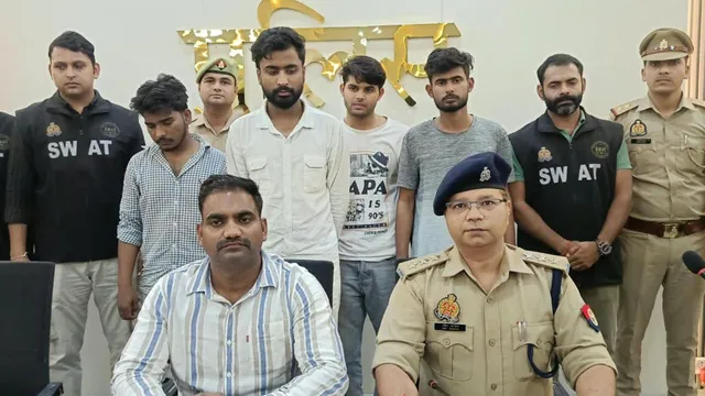 Sextortion gang busted in Ghaziabad; demanded $50,000 from an NRI after creating an obscene video using AI.